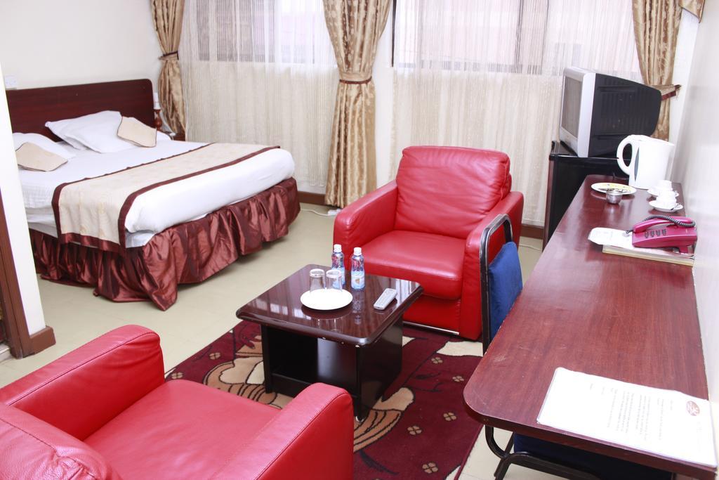Hotel Central Park Nairobi Szoba fotó